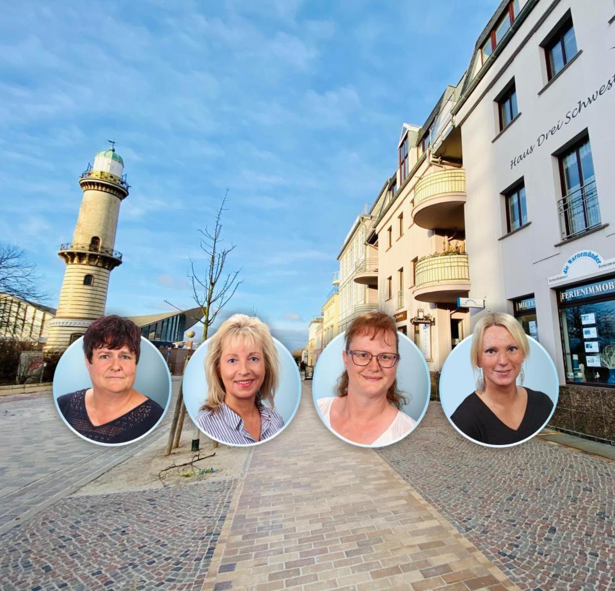 Doppelzimmer Brunch, Direkt Am Alten Strom Rostock Esterno foto
